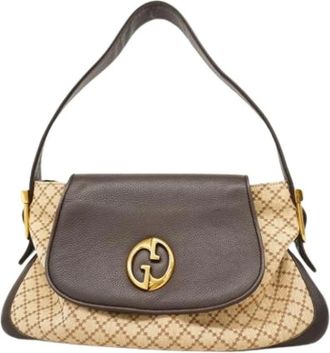 Gucci Pre-owned Shoulder Bags, female, Brown, Size: ONE SIZE Pre-owned Shoulder Bag