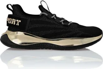 Plein Sport The Iron Tiger Gen.x.02 Unisex in Black/lightgold at Nordstrom, Size 37