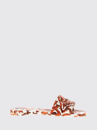 Dolce & Gabbana Rubber Slides with Maiolica Print and DG Monogram