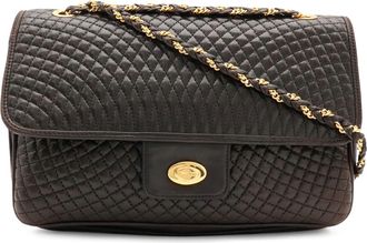 Bally Leather Shoulder Bag (Pre-Owned)