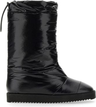 Gia Borghini Gia 20 Puffer Boots - Dames - Winterlaarzen - Zwart - 39 EU - Polyester - Schoenen