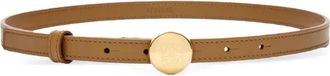 Loewe Riem van bewerkt leer - Beige