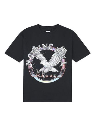 Rhude T-shirt van katoenen met print
