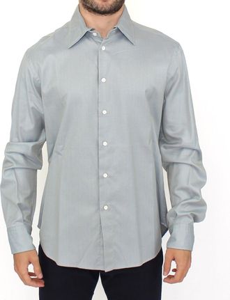 Ermanno Scervino Cotton Long Sleeve Casual Shirt Mens Top