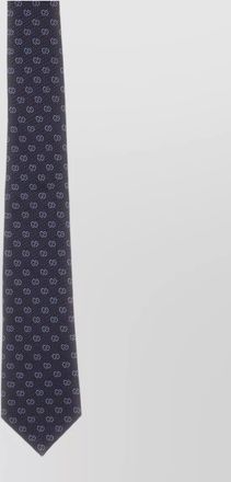 Gucci silk embroidered tie