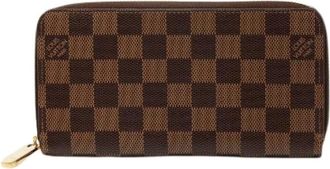 Louis Vuitton Pre-owned Wallets, female, Brown, Size: ONE SIZE Pre-owned Plastic Wallet
