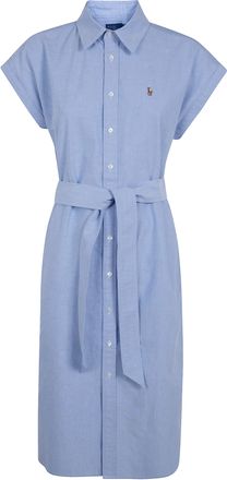 Ralph Lauren Woven Short Sleeves Mini Shirt Dress