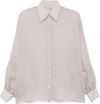 Blanca Vita Camicia a righe - Toni neutri