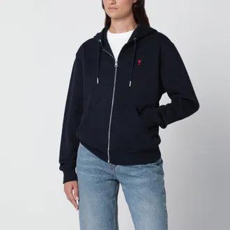 Ami Ami de Coeur hoodie midnight blue