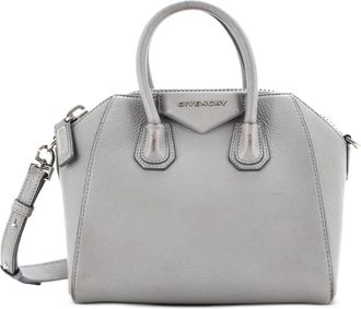 Givenchy Antigona Bag Leather Mini crossbody bag - Grijs