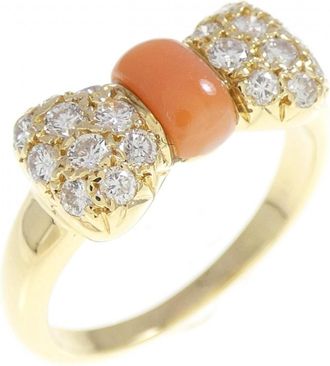 Van Cleef & Arpels Yellow Gold Yellow Gold (18K) Band Ring (Pre-Owned)