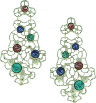 Olivia Welles Nina Rainbow Dangle Earrings in Gold /Multi at Nordstrom Rack