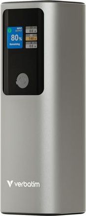 OEM Bater&iacute;a Externa Verbatim 32269 De Iones De Litio (li-ion) De 27000 Mah, Color Gris