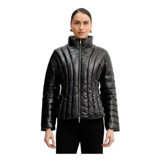 A|X Armani Exchange Doorgestikte jas met opstaande kraag - Dames - Zomerjassen - Zwart - XS - Jassen