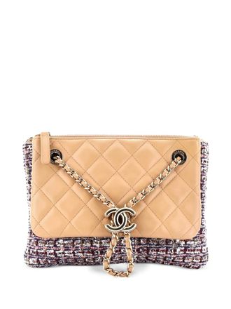 Chanel Borsa a spalla Double Case with Strap - Toni neutri