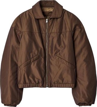 Christophe Lemaire Quilted Blouson In Water-repellent Canvas