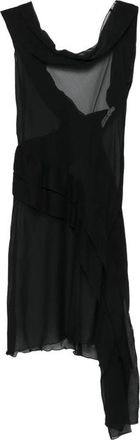 Gimaguas Boa Draped Mini Dress