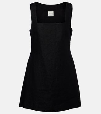 Poss&eacute; Alice linen minidress