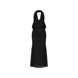 Bond-Eye Maxi Dresses, female, Black, Size: XS/S Alessia Dress