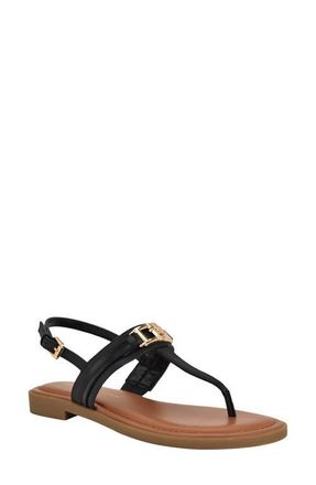Tommy Hilfiger Cruman Slingback Sandal in Black at Nordstrom, Size 6.5