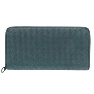 Bottega Veneta Pre-owned Wallets, male, Blue, Size: ONE SIZE Pre-owned Long Wallet (Bi-fold)