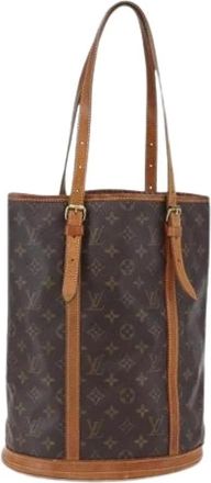 Louis Vuitton Pre-owned Bucket Bags, female, Brown, Size: ONE SIZE Pre-owned Vintage Bucket Bag