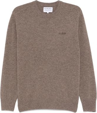 Saint Barth Regent Sweater - Heren - Ronde hals truien - Bruin - XL - Truien & Vesten