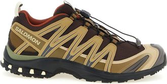 Salomon Brown Logo Sneakers