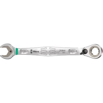 Wera Joker Switch Llave Combinada Con Carraca Y Boca De Trinquete, Imperial, Reversible - 1/2x171 - 020078
