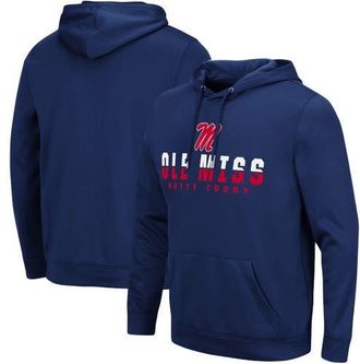Colosseum Mens Colosseum Navy Ole Miss Rebels Lantern Pullover Hoodie at Nordstrom, Size Xxx-Large