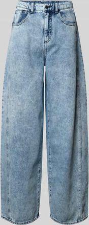 Emporio Armani Relaxed Fit Jeans mit Eingrifftaschen in Blau, Gr&ouml;&szlig;e 26