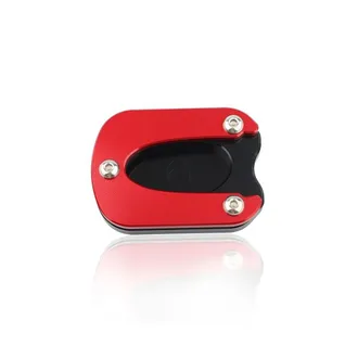 OEM Extensi&oacute;n De Caballete Lateral Para Motocicleta Meteor 350 2021-2023, Color Negro Y Rojo
