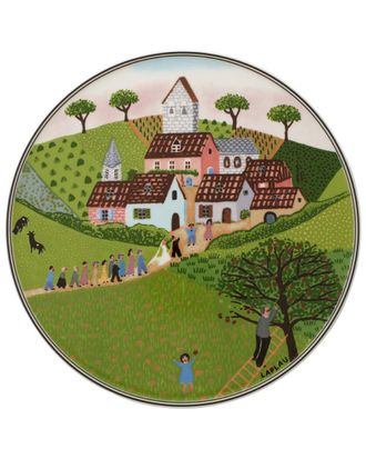 Villeroy & Boch Charm & Breakfast Design Naif Cake Plate