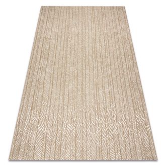 RugsX RugsX Flat Rug in Beige | Size: 160 cm x 230 cm
