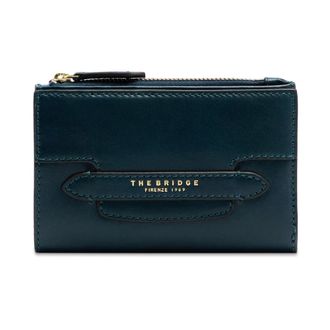 The Bridge Wallets & Cardholders, female, Blue, Size: ONE SIZE Lucrezia Medium Wallet
