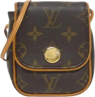 Louis Vuitton Pre-owned Mini Bags, female, Brown, Size: ONE SIZE Pre-owned Mini Pochette