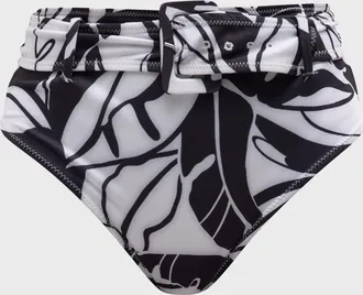 Ramy Brook Palm Printed Charley Bikini Bottoms