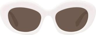 Loewe LW40153I25E Cat-Eye Sunglasses - White
