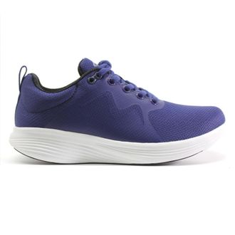 Mbt Yasu Textile Womens Low Top Trainers - Navy - Size:UK 7