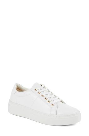 Vagabond Zoe Platform Sneaker in White at Nordstrom, Size 10Us