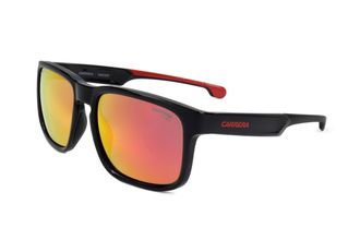 Carrera Mens 57 mm Black Red Sunglasses CARDUC001-S-OIT-57