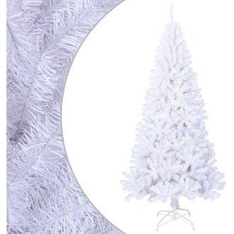vidaXL &Aacute;rbol De Navidad Artificial Con Ramas Gruesas Pvc Blanco 240 Cm Vidaxl