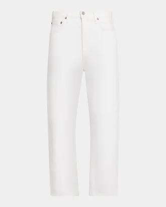 A Gold E 90s Cropped Mid-Rise Jeans
