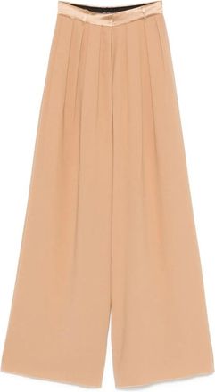 Max Mara Dames, Broeken, Bruin, Maat: XS