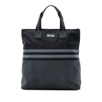 Gucci Tweedehands Diamante Nylon Web Tote
