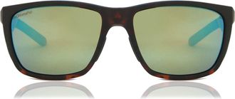 Smith LONGFIN Polarized N9P/QG Mens Sunglasses Tortoiseshell Size 59