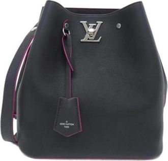 Louis Vuitton Pre-owned Lockme Bucket - Pre-owned - Mujer - Negro - ONE SIZE