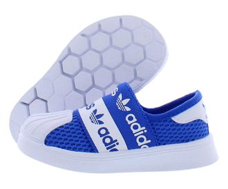 adidas Originals Superstar II Unisex Adult Trainers, blue white, 6 UK Child