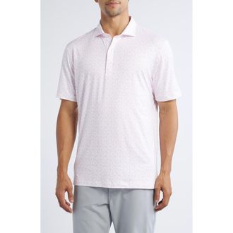 Johnnie-O Tini Libations Print PREP-FORMANCE Golf Polo in Porto Pink at Nordstrom Rack, Size Xx-Large