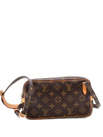 Louis Vuitton Pochette Marly Bandouliere Bag Monogram Canvas crossbody bag - Brown